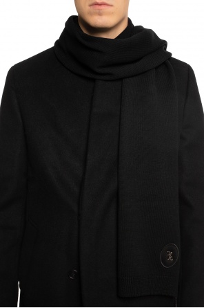 Scarf with a sewn on application and logo, zdjęcie 2 Scarf with a sewn on application and logo od Billionaire